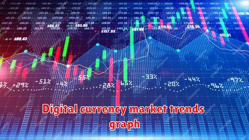 Digital currency market trends graph