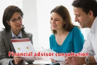 Financial advisor consultation