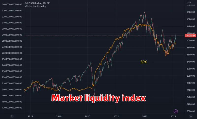 Market liquidity index