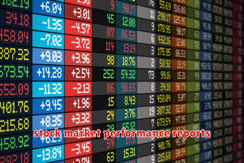 stock market performance reports